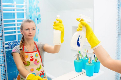 Professional sofa cleaning service for a fabric sofa in an Islington home