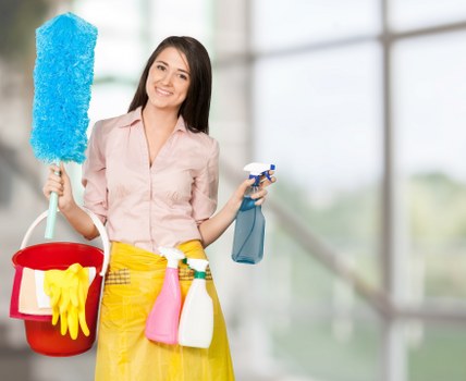 Local cleaning team servicing an Islington business premises